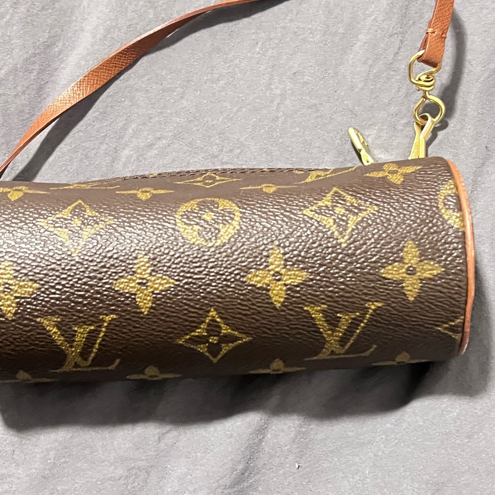 Louis Vuitton Brown Monogram Cylinder Bag